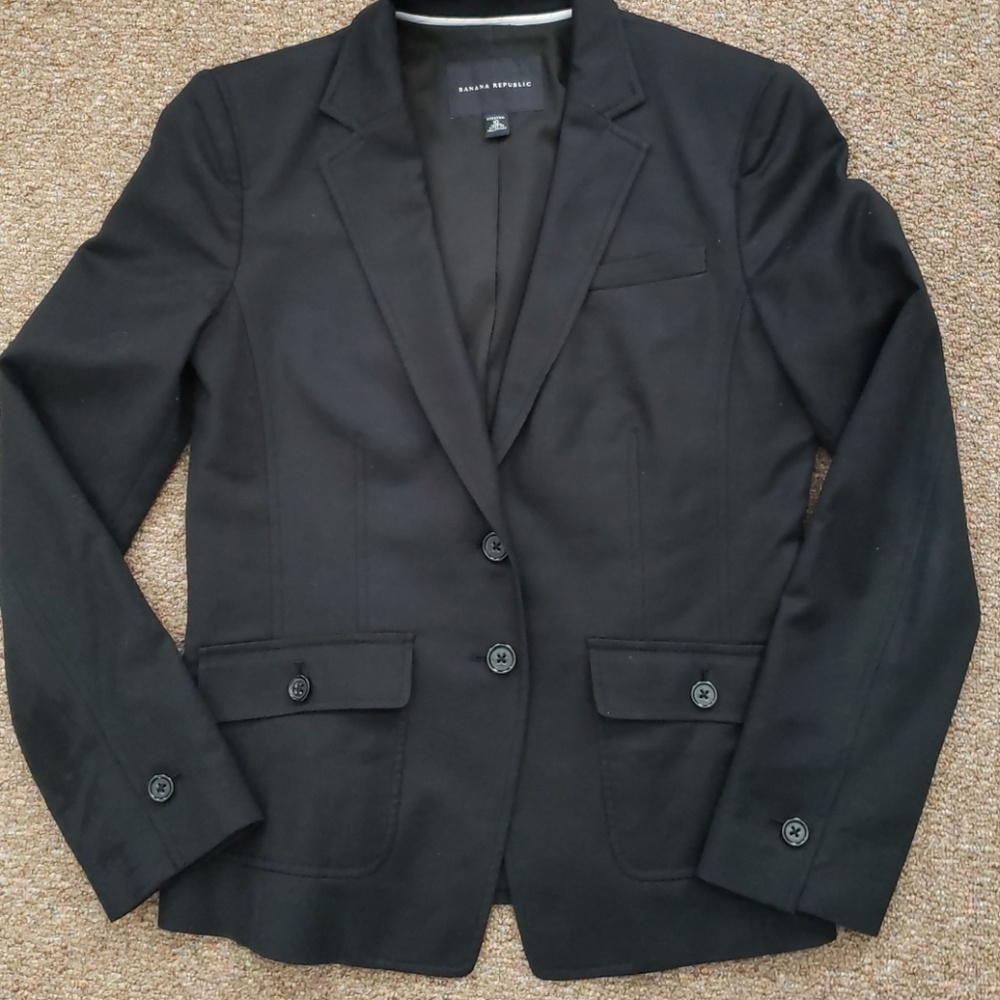 Banana Republic fitted Black blazer/jacket